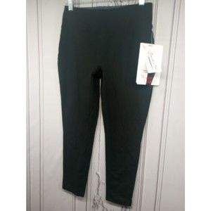 NWT QVC Women With Control Pants Shape Enhancing‎ SZ XSP Pull On Black Stretch